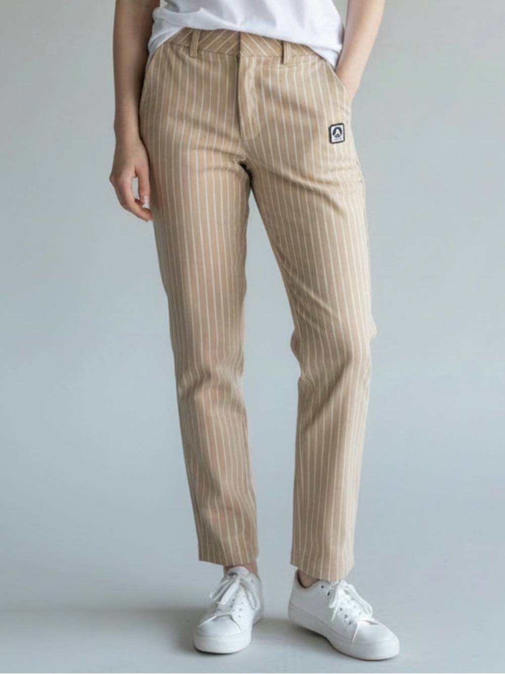 Airwalk + Forever 21 Pinstriped Straight Leg Pants